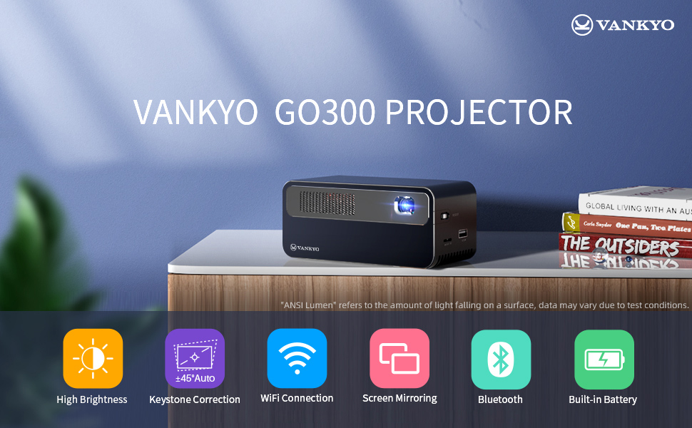 Máy chiếu mini thông minh VANKYO GO300 | Vankyo Việt Nam